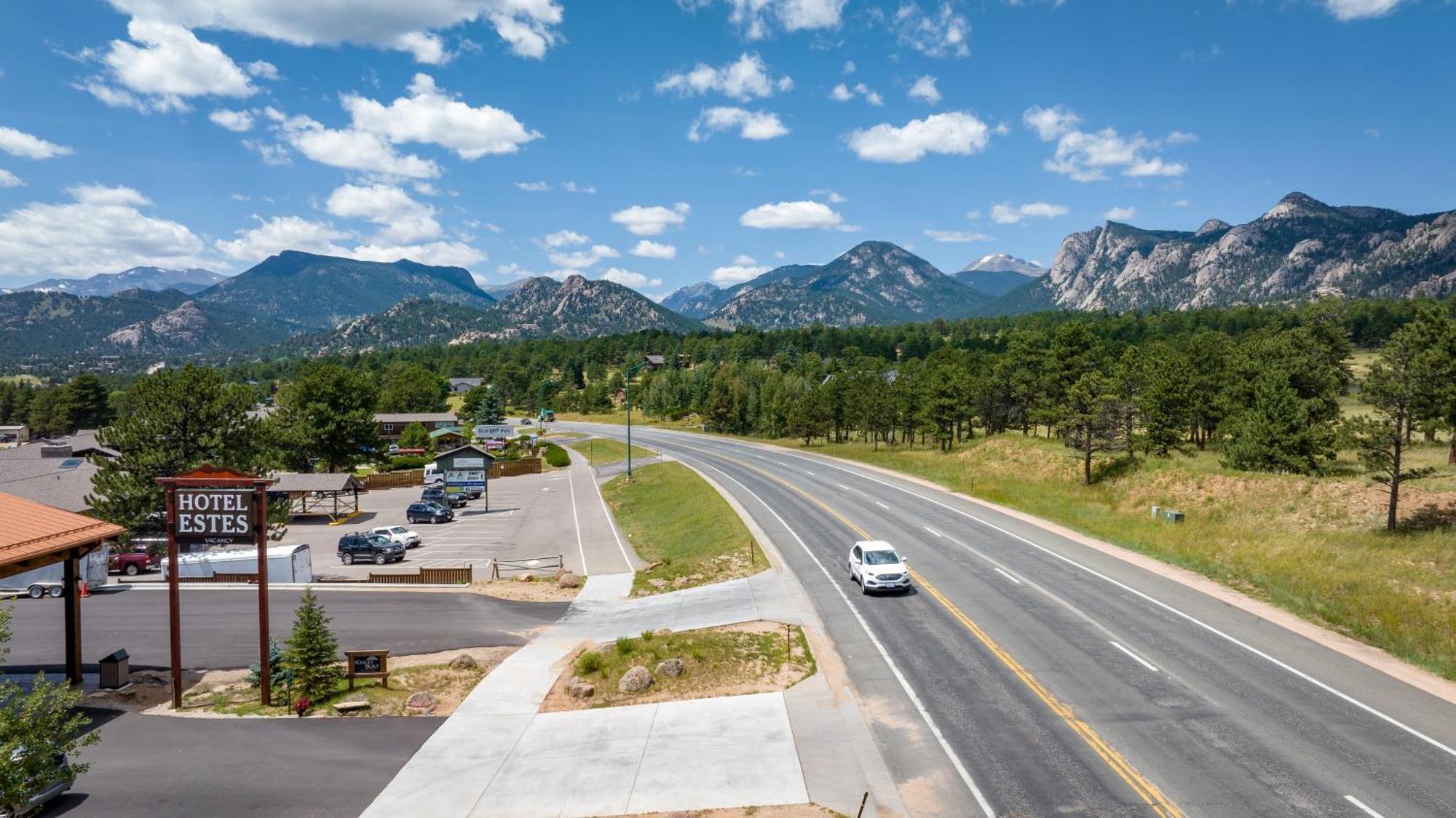 Hotel Estes Estes Park Exterior foto