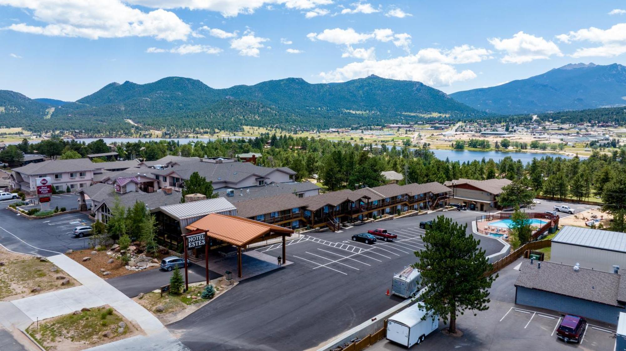 Hotel Estes Estes Park Exterior foto