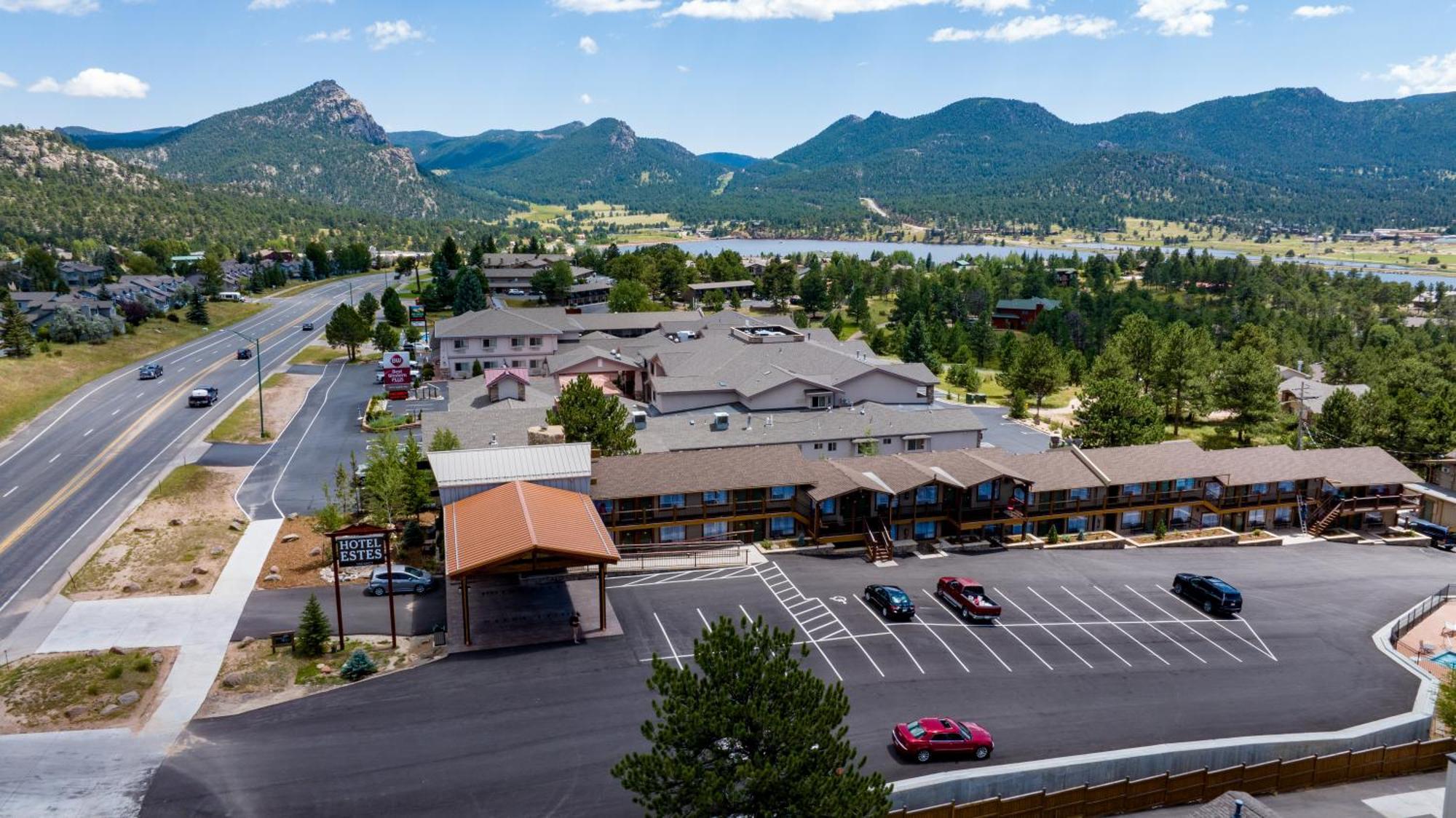 Hotel Estes Estes Park Exterior foto