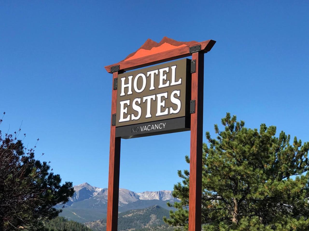 Hotel Estes Estes Park Exterior foto